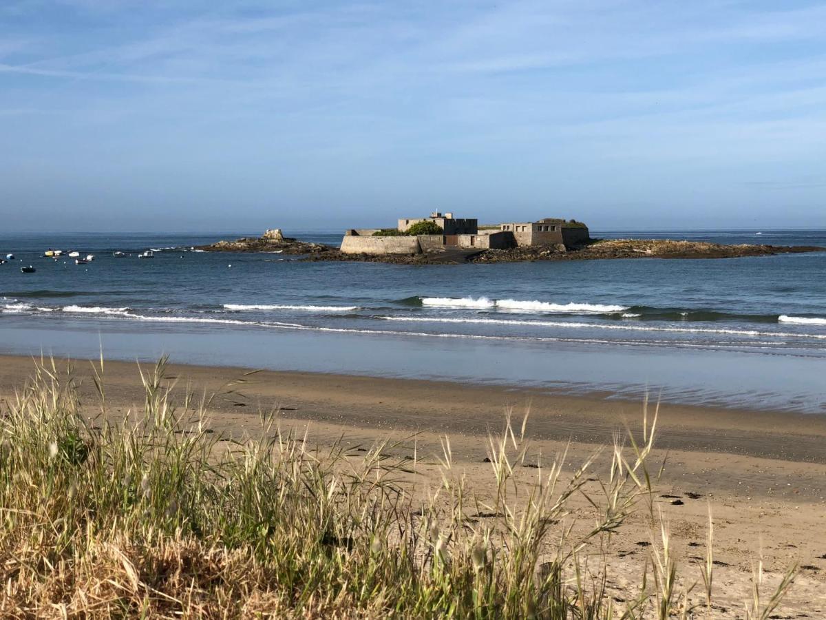 Loriot1- Appartement vue mer sur le fort bloqué ploemeur Esterno foto