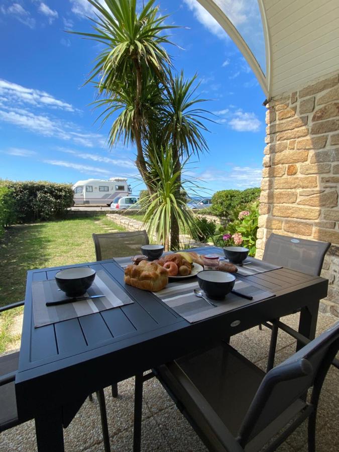 Loriot1- Appartement vue mer sur le fort bloqué ploemeur Esterno foto